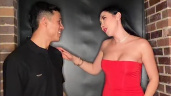 Él es Escro, el hombre al que Aida Victoria Merlano le dio apasionado beso en plena transmisión en vivo: “Ay Escro”