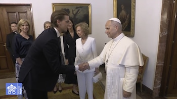 La infanta Cristina desafía el protocolo con el papa León XIV por Froilán y sus hijos (EFE)