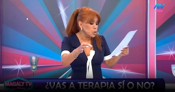 Magaly Medina le responde a Jefferson Farfán y muestra resolución judicial: “No ha cumplido con sus terapias”. Captura: Magaly TV La Firme.