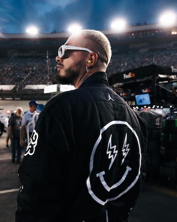 El colombiano compartió fotografías de