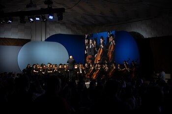 La orquesta sinfónica del Tec