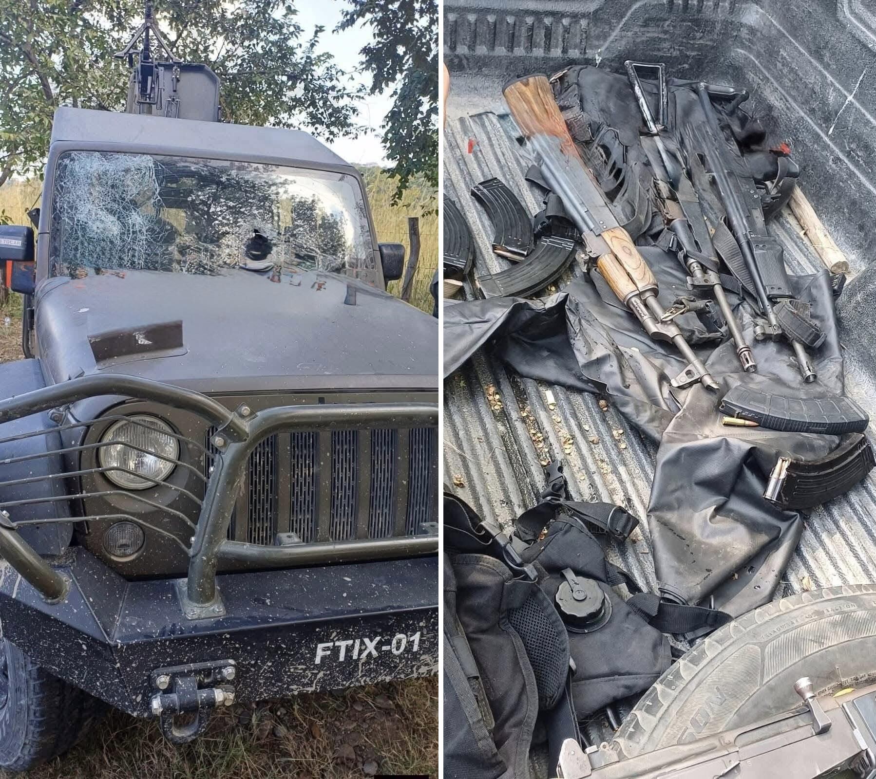 Parte de lo hallado en el sitio (Facebook/Ariel Grajales Rodas)