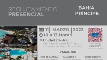 El reclutamiento será presencial (Foto: