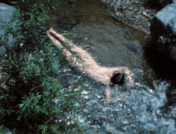 Ana Mendieta, Creek, 1974