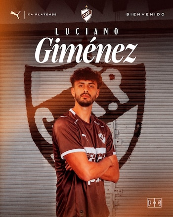 Luciano Giménez llega a Platense a préstamo desde Estudiantes de La Plata