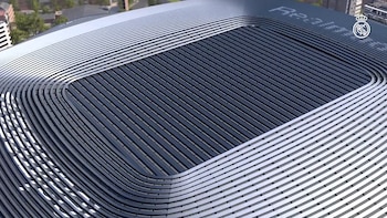 Así quedará el techo del