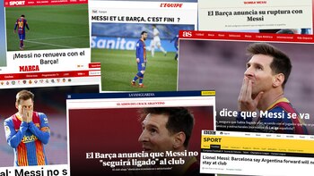 Los medios del mundo comunicaron