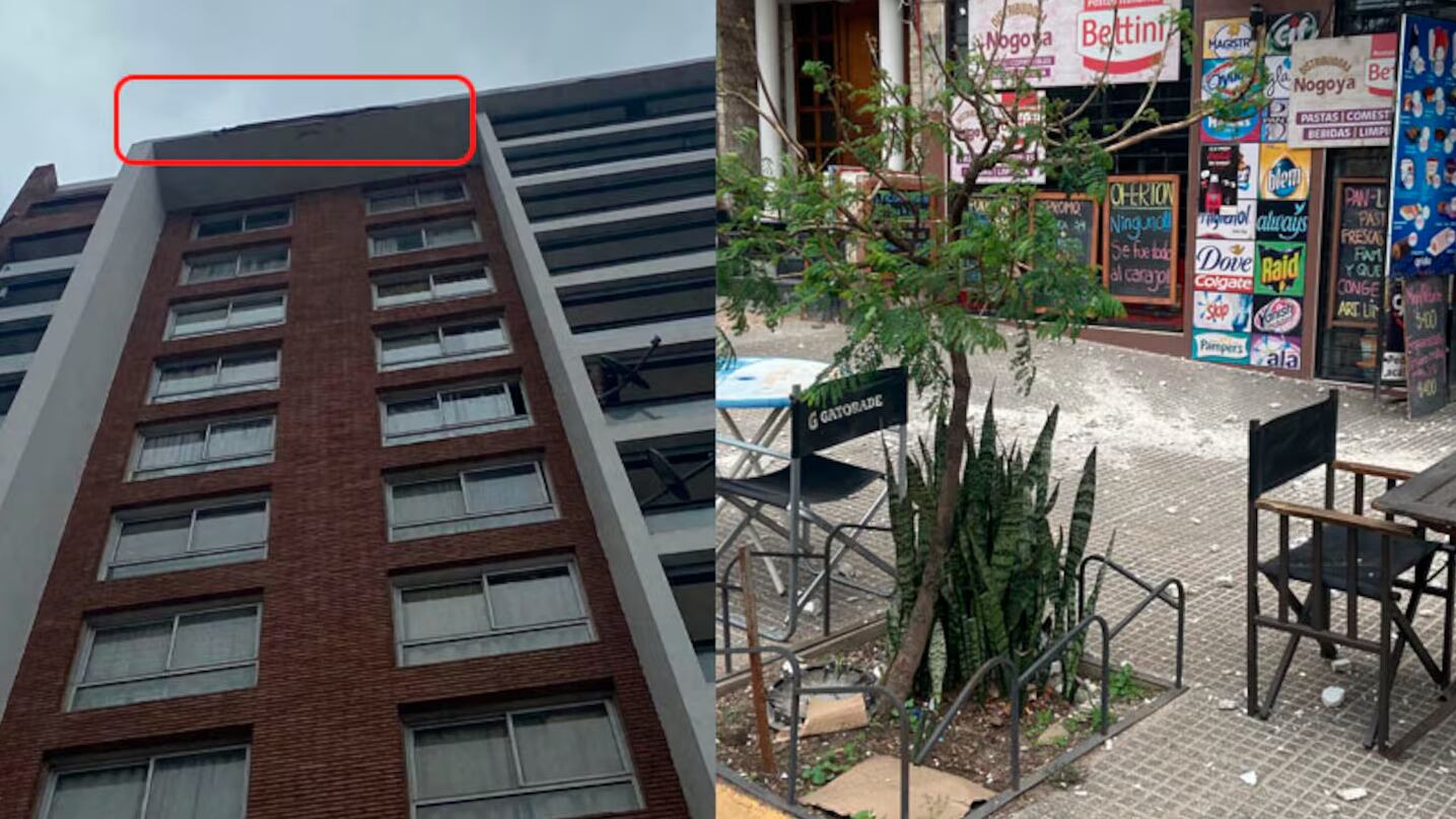 El edifición de Boulevard San Juan al 600 tuvo un antecedente de derrumbe en 2023 (ElDoce)