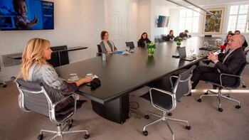 El equipo de Unicef presentó