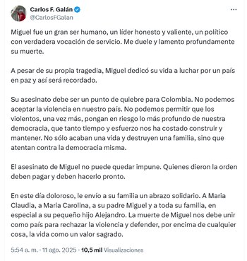 - crédito @CarlosFGalan/X