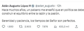 El secretario de Gobernación reaccionó