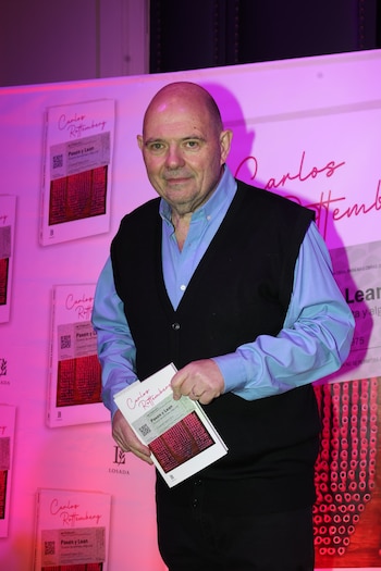 Los famosos que acompañaron a Carlos Rottemberg en la presentación de su libro
