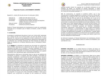 La Fundación para el Estado de Derecho ganó la demanda que obliga a las entidades a publicar documentos contractuales, promoviendo transparencia y control político - crédito redes sociales