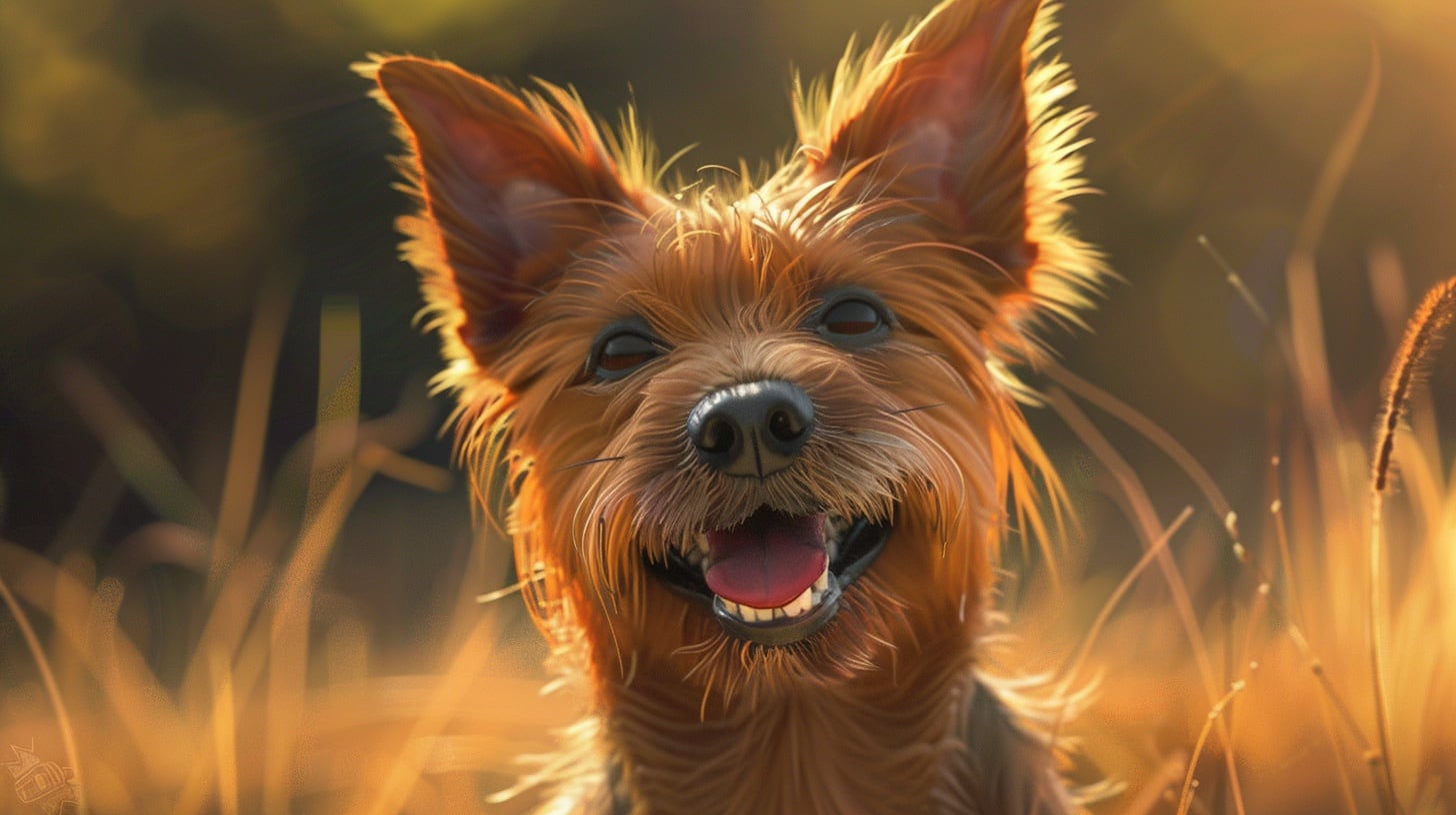 El terrier australiano combina tamaño pequeño con seguridad, aprendizaje rápido y mucha energía para el juego (Imagen Ilustrativa Infobae)