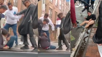 Sujetos la emprendieron contra el