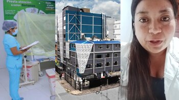 Profesora colombiana estuvo al borde