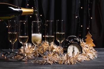 La champaña es la bebida