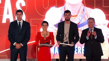 María Pérez y Quique Llopis, mejores atletas españoles de 2025 en la gala de la RFEA