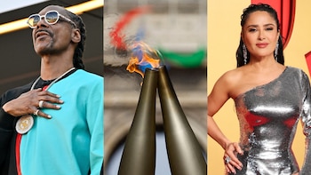 Charles Leclerc y Halle Berry