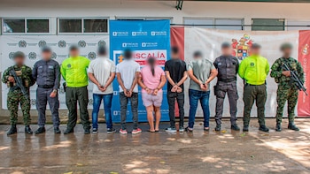 Capturan a cinco presuntos disidentes de las Farc en San José del Guaviare, entre ellos una coordinadora logística