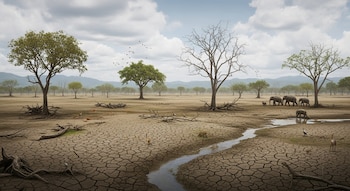 La sequía prolongada en la