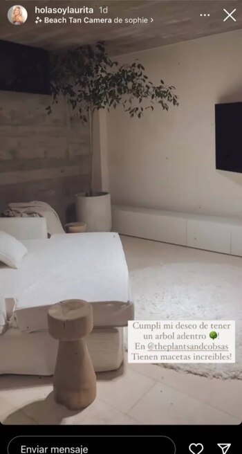 Laurita Fernández tiene un árbol