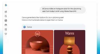 Gemini se integra a Canva y ahora podrás editar imágenes creadas con IA.