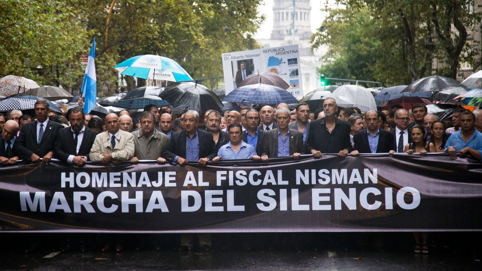 Marcha del silencio al cumplirse un mes del asesinato de Nisman convocada por fiscales (NA)