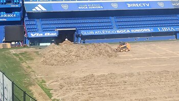 El trabajo de las grúas