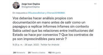 El duro reclamo del alcalde