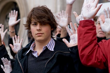 El hijo de la excandidata