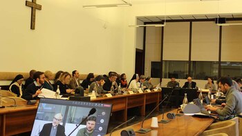 Juan Grabois en el Vaticano