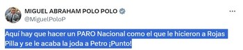 El líder político Polo Polo