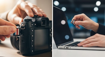 Son ideales para guardar fotos,