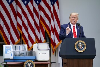 Donald Trump. REUTERS/Kevin Lamarque