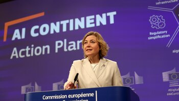 La vicepresidenta de la CE