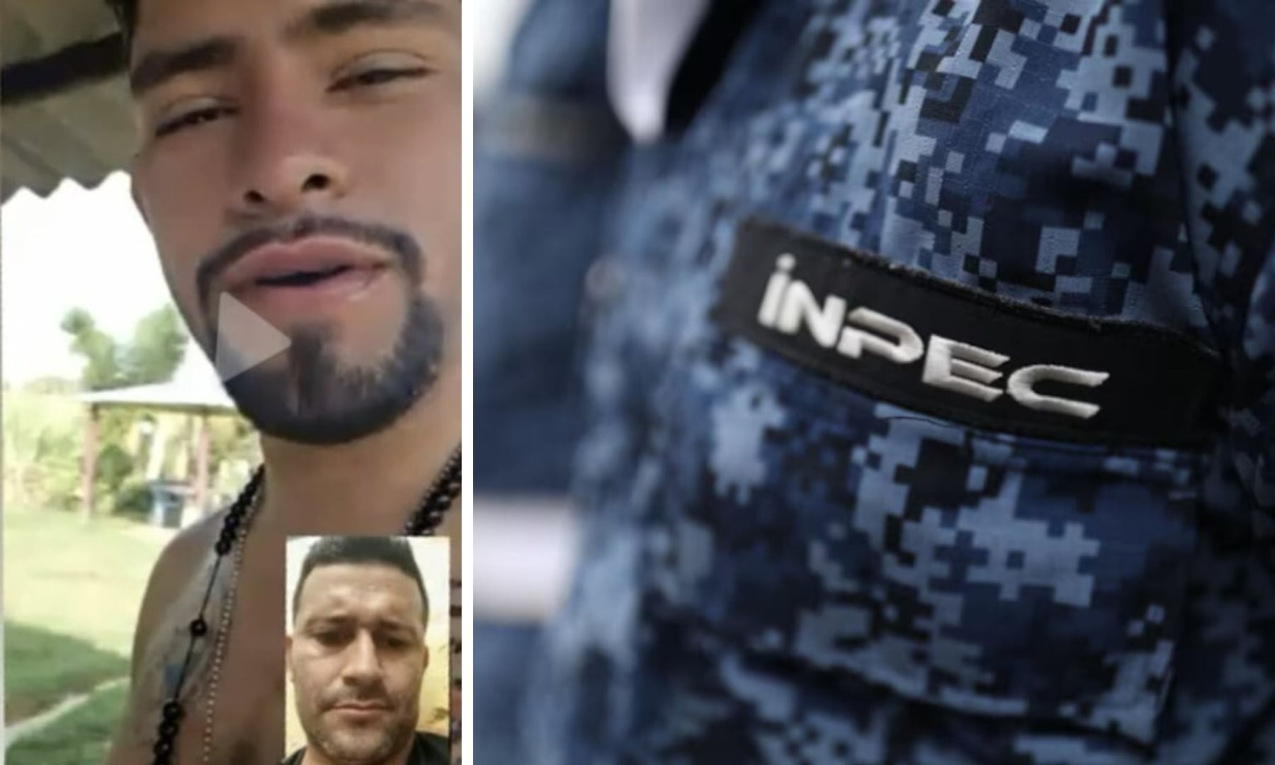 El Inpec confirmó que el 19 de septiembre, alias Firu será aislado - crédito Inpec/Colprensa y @AndresJRendonC/X