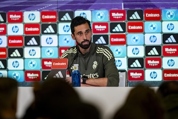 Arbeloa en su primera rueda