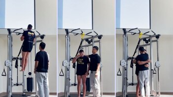 Javier Hernández sufrió hasta en