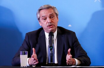 El presidente electo Alberto Fernández