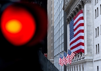 18/07/2025 (Foto de ARCHIVO)
07 July 2025, US, New York: A US flag hangs on the facade of the New York Stock Exchange on Wall Street in Manhattan's financial district. Photo: Sven Hoppe/dpa
07/7/2025 ONLY FOR USE IN SPAIN
POLITICA
DPA VÍA EUROPA PRESS