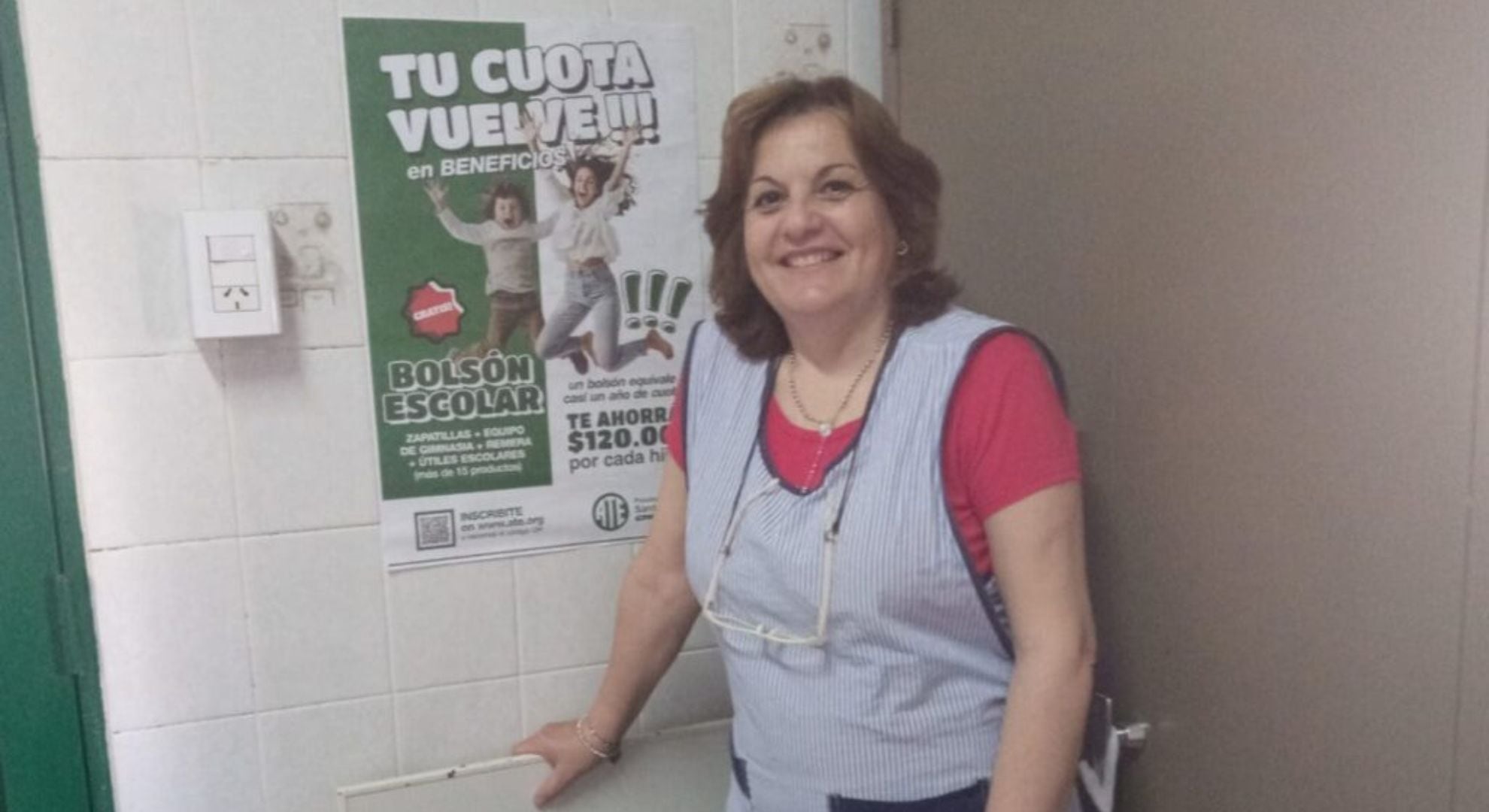 Zarmati fue atacada cuando regresaba de su trabajo en una escuela local (ATE)