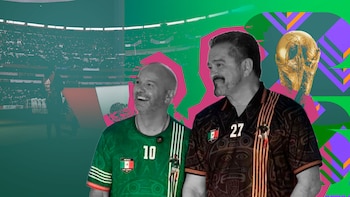 Luis García y Carlos Hermosillo