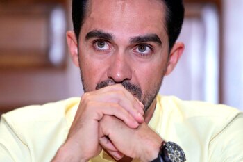 El exciclista español Alberto Contador.