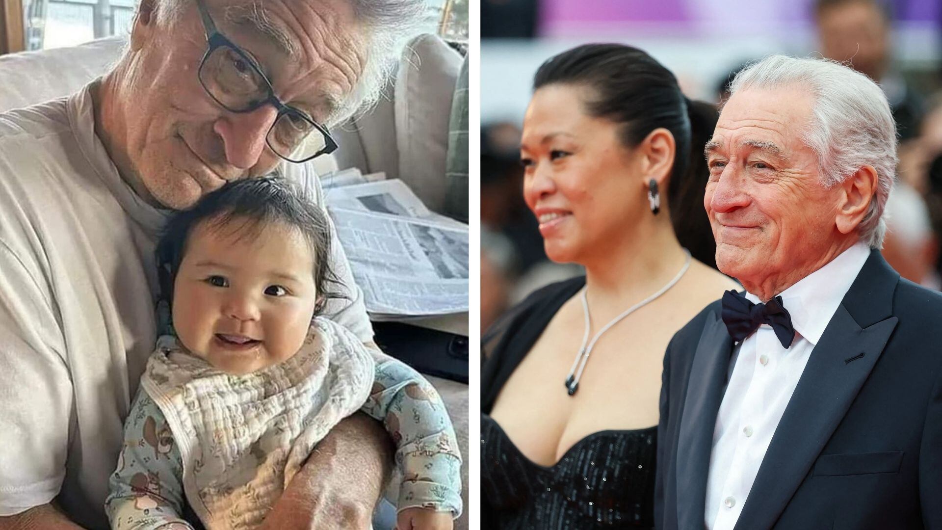 Robert De Niro compartió cómo enfrenta el desafío de ser padre de Gia, su séptima hija, a los 81 años (Twitter/@@porqueTTarg/ REUTERS)