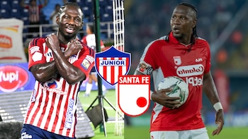 Yimmi Chará, jugador del Junior, reveló la estrategia para derrotar a Santa Fe: “Es un equipo fuerte”