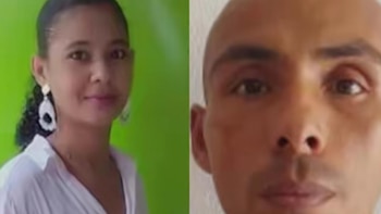 Evilena María Ortiz Mendoza y su pareja sentimental, Erick Jair De Alba Conde - crédito El Heraldo