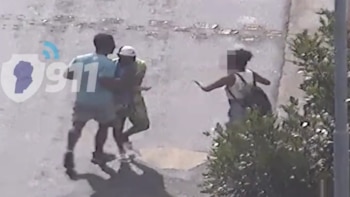 Violenta pelea entre dos “trapitos”