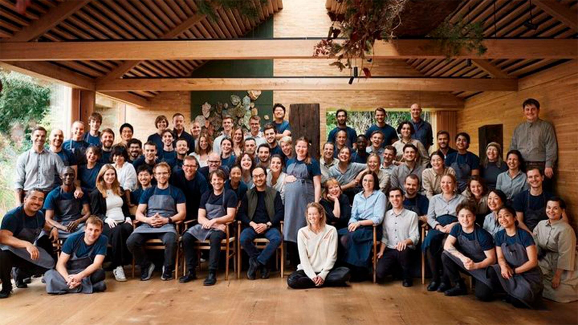 Equipo del restaurante Noma, en Copenhague / crédito @nomacph