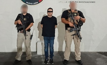 El presunto culpable del crimen fue detenido en la vía pública en el municipio de Monterrey. Crédito: Fiscalía de Nuevo León